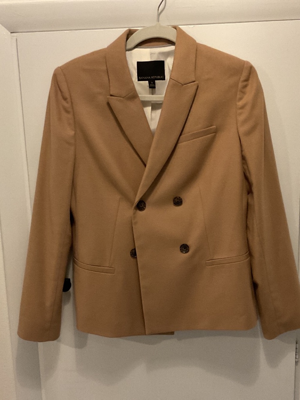 Banana Republic, Size 4, camel, blazer
